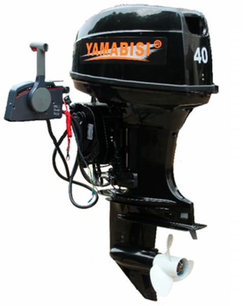 Купить 2х-тактный лодочный мотор YAMABISI T40BWS-R