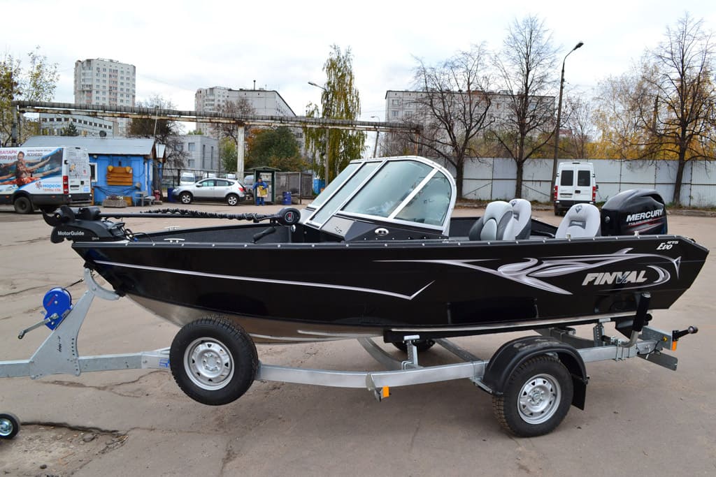 Купить Катер-лодка алюминиевая FINVAL 475 Evo