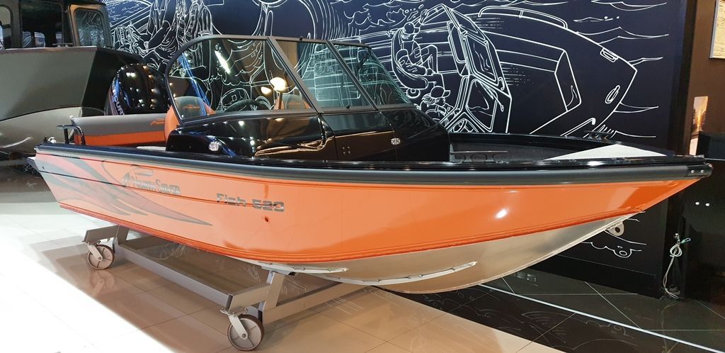 Купить Катер-лодка алюминиевая NORTHSILVER 520 Fish