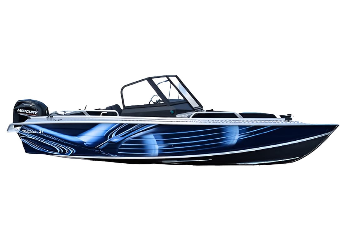 Купить Катер-лодка алюминиевая WELLBOAT 51
