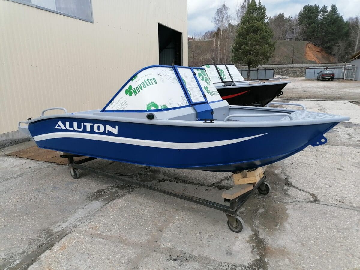 Купить Катер-лодка алюминиевая ALUTON 430DC
