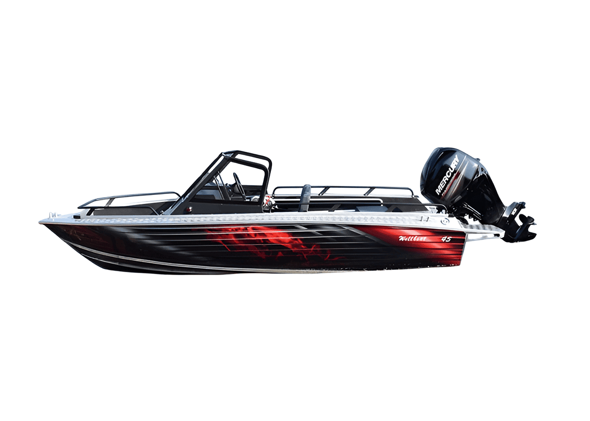 Купить Катер-лодка алюминиевая WELLBOAT 45АU